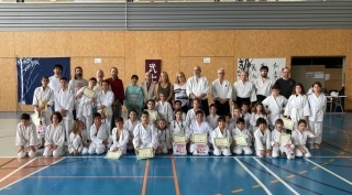 合気道演武会集合写真