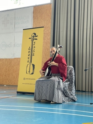 ホセ・ルケ氏三味線コンサート