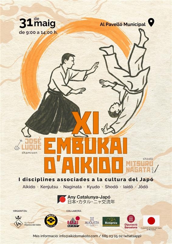 Cartel XI Embukai d'aikido