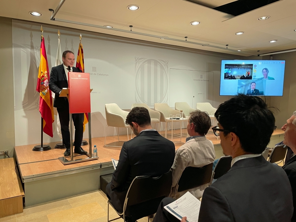 Joan Romero, director de Acció, habló sobre cómo la economía catalana está abierta al mundo