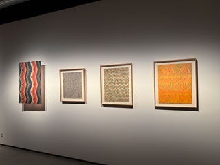 Cuadros de Mako Artigas en la exposición