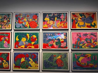 Cuadros de Picasso en la exposición UBÚ Pintor: Alfred Jarry i les arts