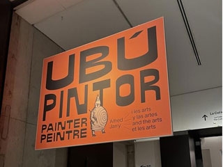 Cartel de la exposición UBÚ Pintor: Alfred Jarry i les arts