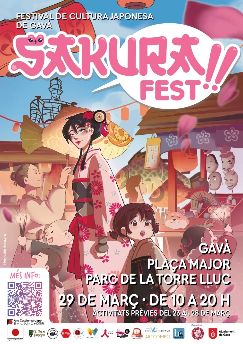 cartel sakura fest gavà