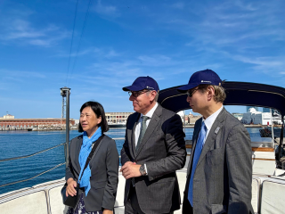 La Cónsul General SHIKATA y el Embajador del Japón en España