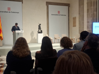 Discurso del presidente de la Generalitat Salvador Illa